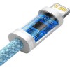 Кабель Baseus Dynamic Series Fast Charging Data Cable Type-C to iP 20W 1m Blue