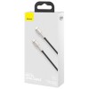 Кабель Baseus Cafule Series Metal Data Cable Type-C to iP PD 20W 2m Black