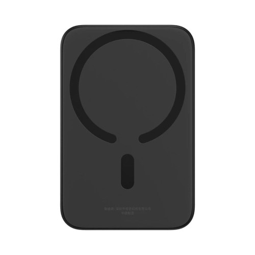 Зовнішній акумулятор Baseus Magnetic Mini Air Wireless Fast Charge Power Bank 6000mAh 20W Cluster Black（With Simple Series Charging Cable Type-C to