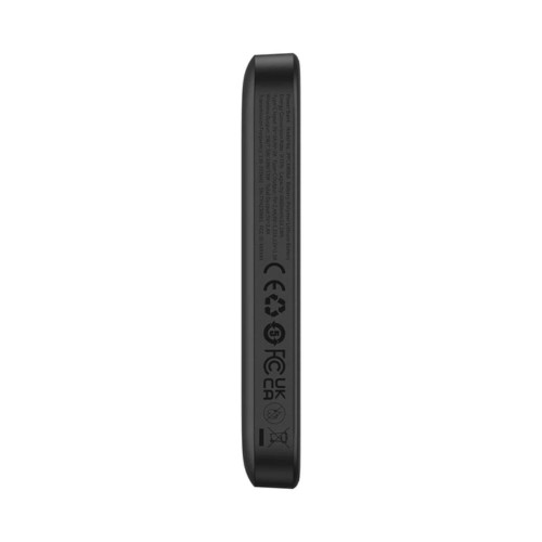 Зовнішній акумулятор Baseus Magnetic Mini Air Wireless Fast Charge Power Bank 6000mAh 20W Cluster Black（With Simple Series Charging Cable Type-C to
