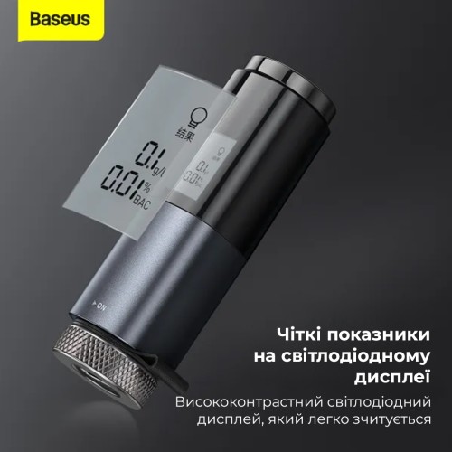 Алкотестер Baseus Digital Alcohol Tester Black