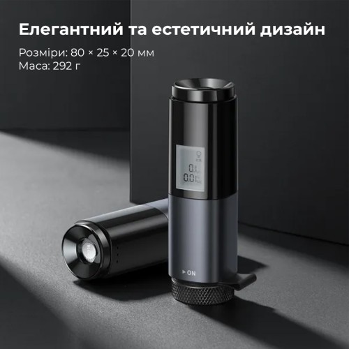 Алкотестер Baseus Digital Alcohol Tester Black
