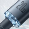 Кабель Baseus Crystal Shine Series Fast Charging Data Cable Type-C to iP 20W 2m Black