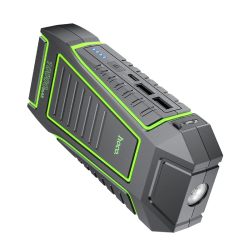 Автомобільний пуско-зарядний пристрій HOCO QS1 Spring car emergency start-up power bank(10000mAh)