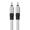 Кабель Baseus CoolPlay Series Fast Charging Cable Type-C to iP 20W 2m White