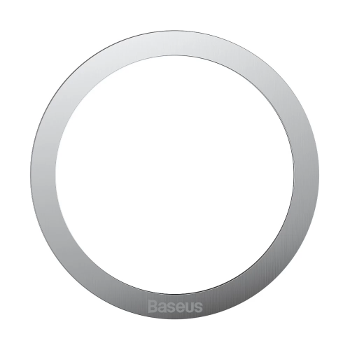 Пластина для магнітного тримача Baseus Halo Series Magnetic Metal Ring（2pcs/pack）Silver