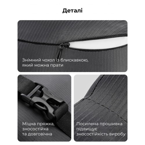 Подушка підголівник Baseus ComfortRide Series Car Cooling Headrest Cluster Black