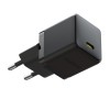 Мережевий зарядний пристрій з кабелем Baseus Palm Fast Charger 1C 20W EU Cluster Black (with Baseus  Cable USB-C to USB-C 60W ) 1m Cluster Blac