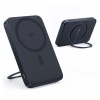 Зовнішній акумулятор Baseus PicoGo Qi2 Magnetic Power Bank with Rotatable Stand 5000mAh 20W Cosmic Black (with Simply Series Charging Cable Type-C