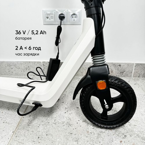 Електросамокат OKAI Zippy ES50С Black 8" 250W/500W, 5.2Ah, 20 km, 25 km/h, 10°, 13.5 kg