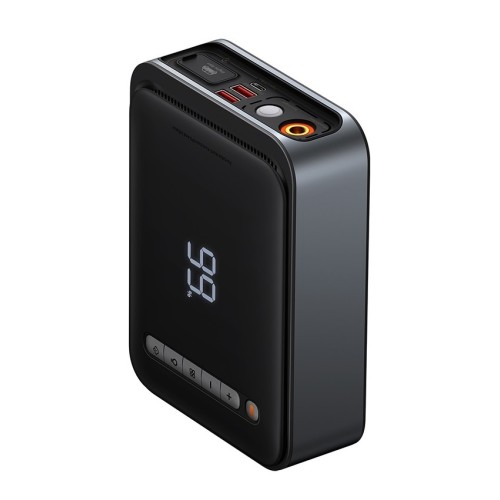 Автомобільний пуско-зарядний пристрій з насосом Baseus Super Energy 2-in-1 Jump Starter（1000A）Black