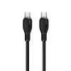 Кабель Baseus Pudding Series Fast Charging Cable Type-C to Type-C 100W 1.2m Cluster Black