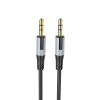 Аудіокабель BOROFONE BL19 3.5mm male to 3.5mm male, TPE, 1m Black