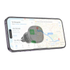 Автотримач для телефона BOROFONE BH102 Cloud magnetic car holder(air outlet) Black