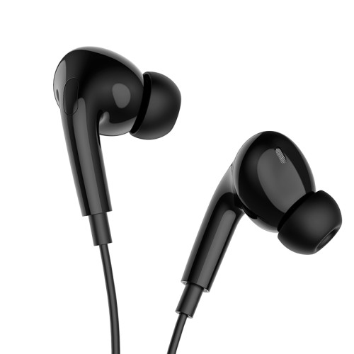Навушники дротові BOROFONE BM100 Pro (Type-C) Black