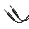 Аудіокабель BOROFONE BL26 3.5mm male to 3.5mm male, TPE, 1m Black