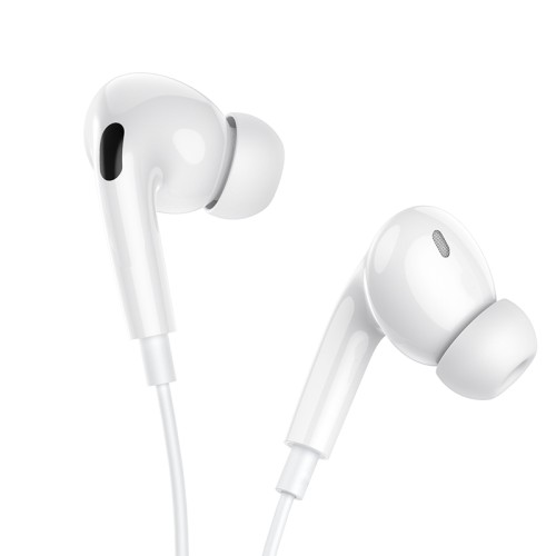Навушники дротові BOROFONE BM100 Pro (3.5mm) White