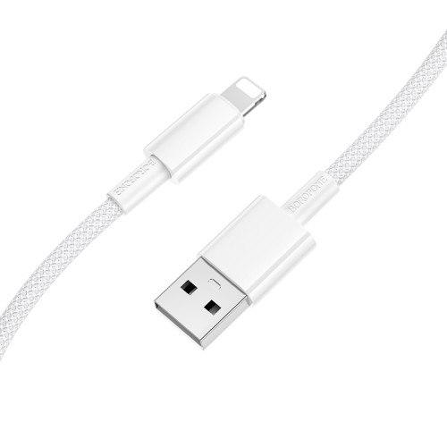 Кабель BOROFONE BX117 Source charging data cable iP White