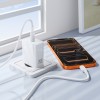 Мережевий зарядний пристрій BOROFONE BA109A Star single port PD40W charger set (C to C) (EU) White