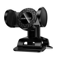 Автотримач для телефона BOROFONE BH142 Support pull clip car holder (center console) Black