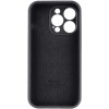 Чохол для смартфона Silicone Full Case AA Camera Protect for Apple iPhone 15 Pro 14,Black