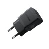 Мережевий зарядний пристрій з кабелем Baseus Palm Fast Charger 1C 30W EU Cluster Black(With: Baseus Mini White Cable C to C 60W(20V/3A) 1m