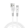 Кабель WUW-X195 USB Lightning 2,4А white