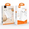 Мережевий зарядний пристрій з кабелем WUW-T82 Single USB home charger set micro