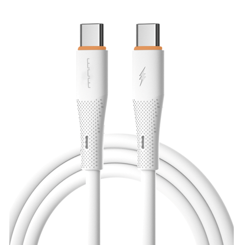 Кабель WUW-X225 Type-C to Type-C PD 65W white