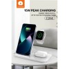 Бездротовий зарядний пристрій WUW-C250 3 in 1 desktop foldable wireless charger