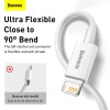 Кабель Baseus Superior Series Fast Charging Data Cable USB to iP 2.4A 0.25m White