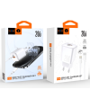 Мережевий зарядний пристрій з кабелем WUW-T104L PD20W A+C  Lightning kit