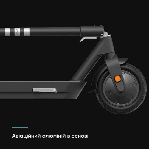 Електросамокат OKAI ES30-NEON PRO Black 10", 350(700)W, 14.7Ah, 80km, 25km\h, 25%, NFC, App, 21kg