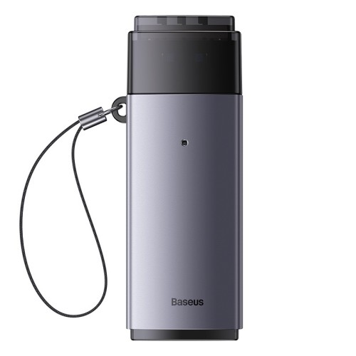 Кардрідер Baseus Lite Series USB-A  to SD/TF Card Reader  Grey