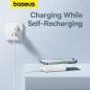 Зовнішній акумулятор Baseus Magnetic Mini Wireless Fast Charge Power Bank 5000mAh 20W Stellar White（With Simple Series Charging Cable Type-C to Typ
