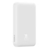 Зовнішній акумулятор Baseus Magnetic Mini Wireless Fast Charge Power Bank 5000mAh 20W Stellar White（With Simple Series Charging Cable Type-C to Typ