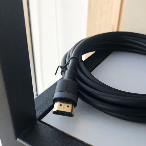 Кабель Baseus Cafule 4KHDMI Male To 4KHDMI Male Adapter Cable 5m Black