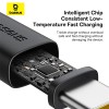 Кабель Baseus Dura Series Fast Charging Cable USB to Type-C 60W 2m Gold+Black