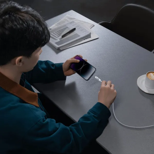 Кабель Baseus Gem Fast-Charging Data Cable USB-C to iP 20W 1m Galaxy Blue