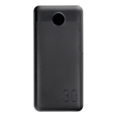 Зовнішній акумулятор VEGER 30000 mAh PD QC3.0 3A 20W L30 (W3008PD) black