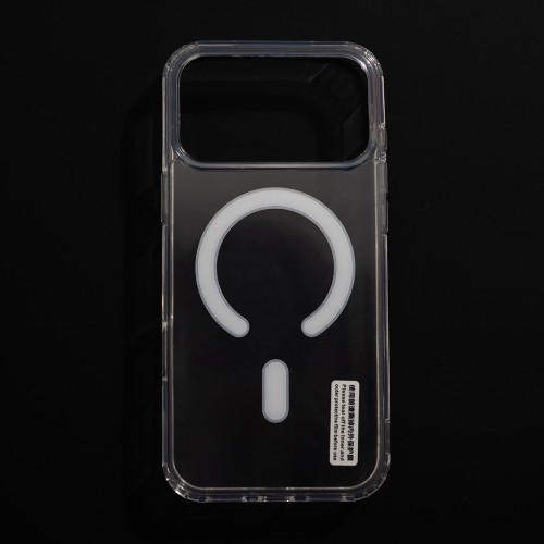 Чохол Cosmic Acrylic MagSafe HQ for Apple iPhone 17 Pro Transparent