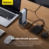 USB-хаб Baseus UnionJoy 17-Port Triple-Display  Docking Station Space Grey（USB-C to HDMI4K@60Hz*2+DP4K@60Hz*1+USB3.0*3+USB-C3.0*2+USB2.0*2+PD*1+PC*1+