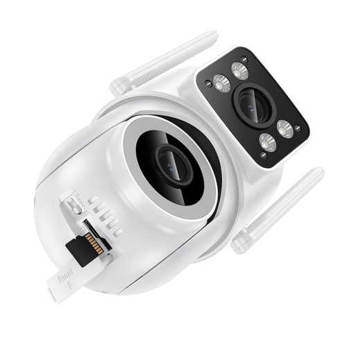 IP-камера відеоспостереження HOCO D9 outdoor PTZ HD camera White