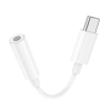 Аудіокабель HOCO LS35 Type-C to 3.5mm female, ABS, 0.08m, White