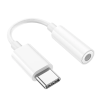 Аудіокабель HOCO LS35 Type-C to 3.5mm female, ABS, 0.08m, White