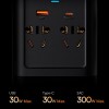 Автомобільний інвертор для електросамокатів Baseus IGBT Power Inverter 300W (110V US/JP ) Black + перехідник
