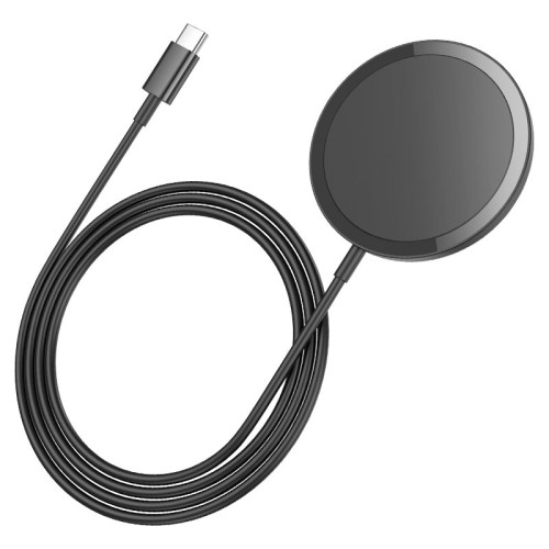 Бездротовий зарядний пристрій HOCO CW52 Enjoy magnetic wireless fast charging Black