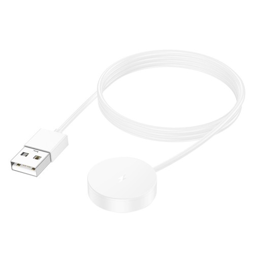 Бездротовий зарядний пристрій для смарт-годинника HOCO Y29/Y42 Ultra/Y43 AMOLED Smart sports watch charging cable White
