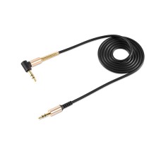 Аудіокабель HOCO UPA02 3.5mm male to 3.5mm male, TPE, 1m, Black