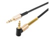 Аудіокабель HOCO UPA02 3.5mm male to 3.5mm male, TPE, 1m, Black